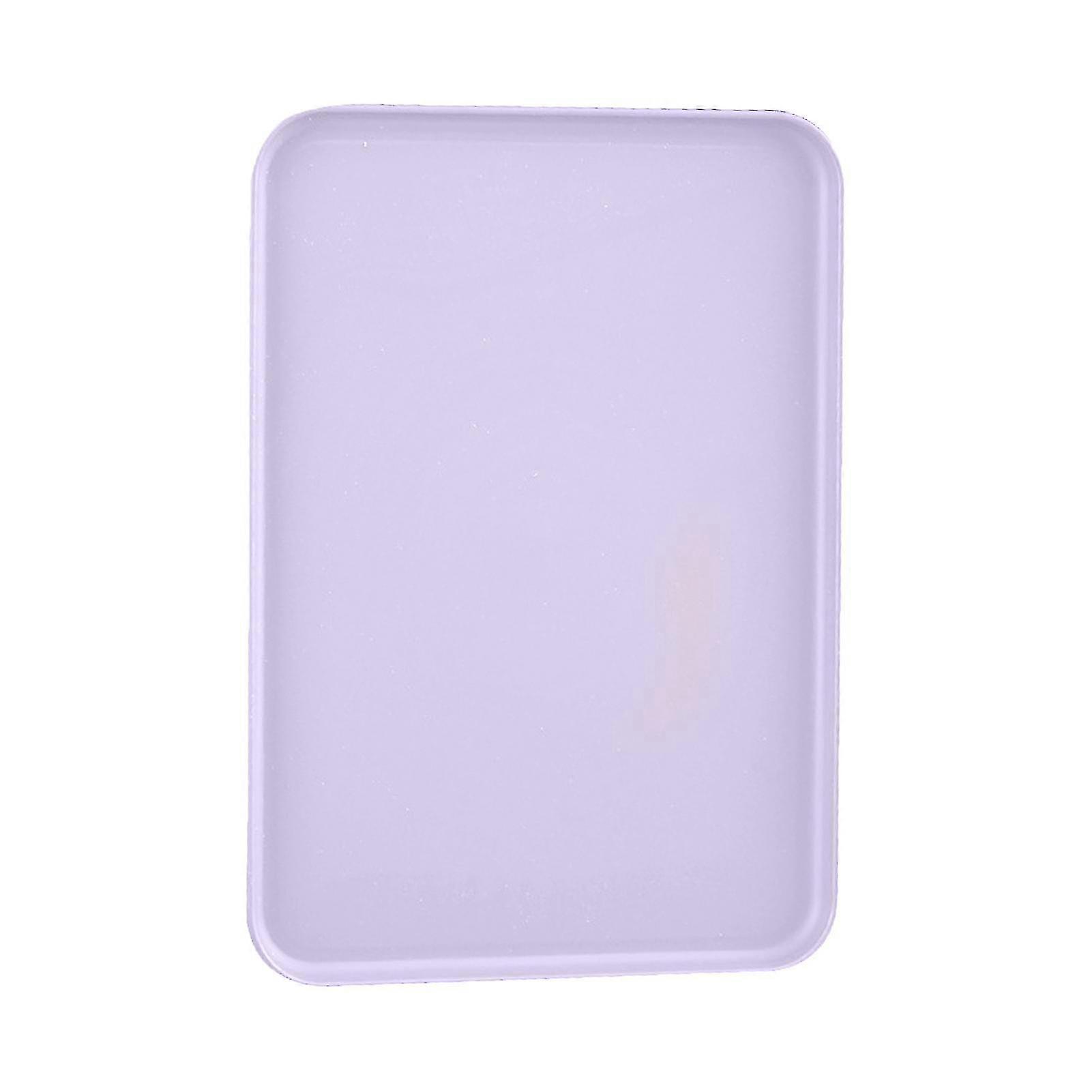 Multi-use Large Capacity Serving Tray Plastic Practical Food-grade Storage Tray For Home f26