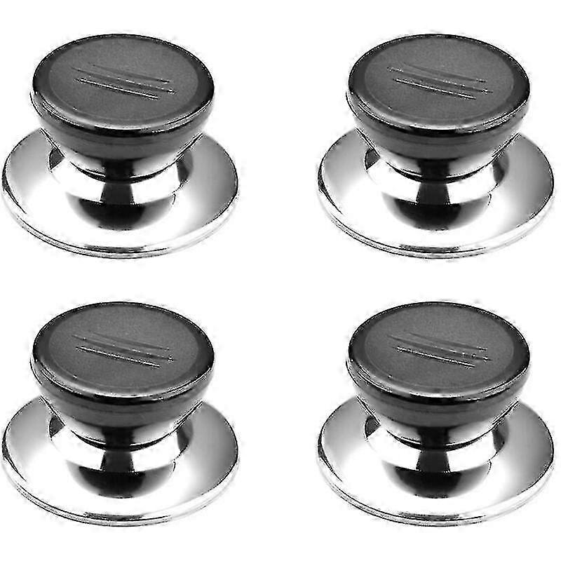 Lid Knob 4 Pieces Pan Lid Handle Pot Lid Knob Covers Pan Lid Handle Fits Kettles Pans Kitchen Utensi