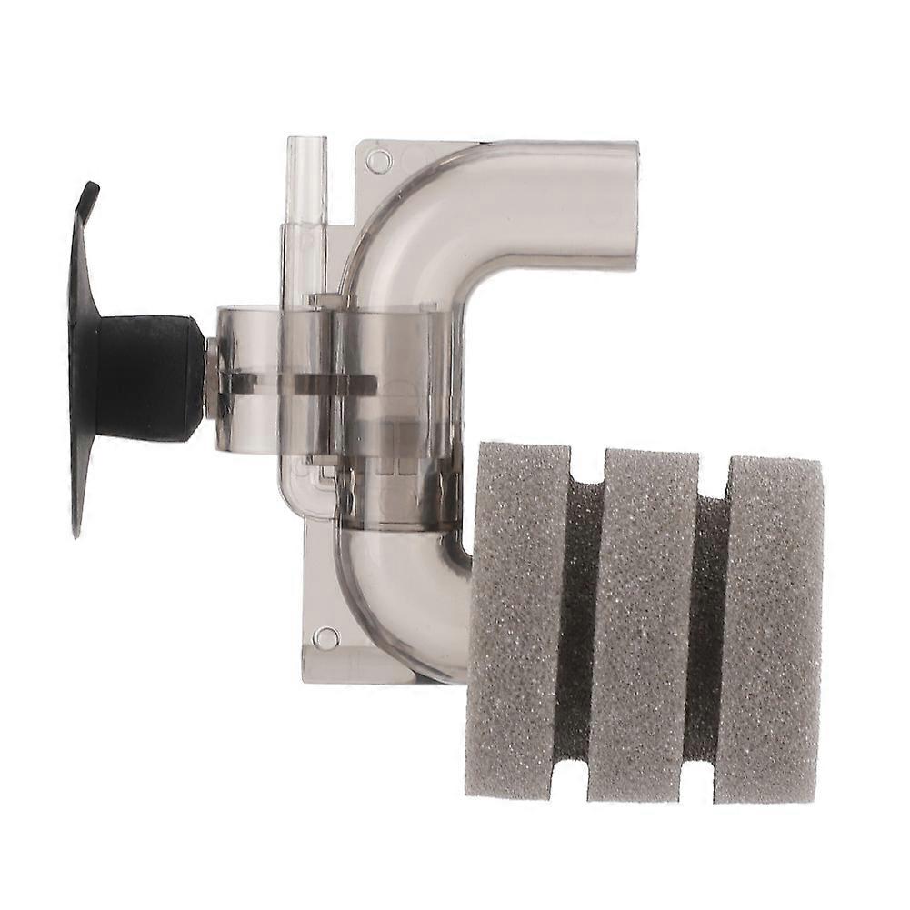 Plastic Sponge Gray Aquarium Mini Increasing Oxygen Pneumatic Filter Fish Tanks Oxygenation Filtration Equipment