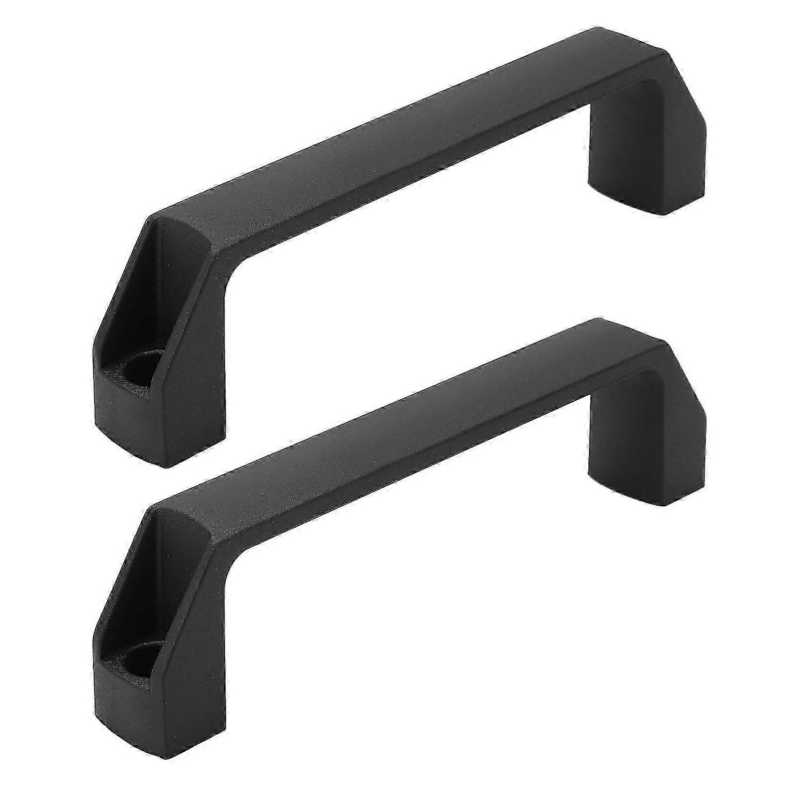 2Pcs Door Handle Pull Bar 180mm Hole Spacing Nylon Accessory Set Kit for Cabinet