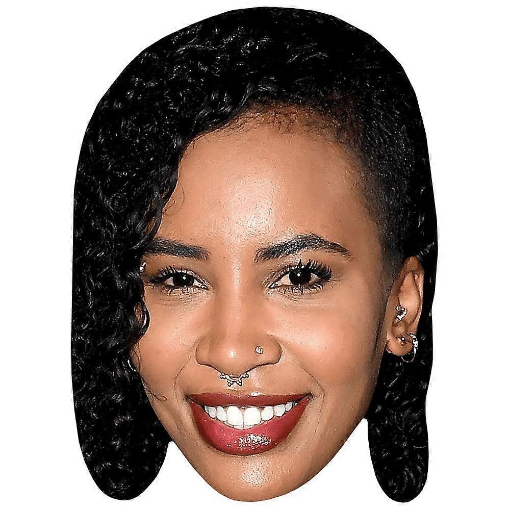 Demi Sutra (Smile) Celebrity Mask, Flat Card Face