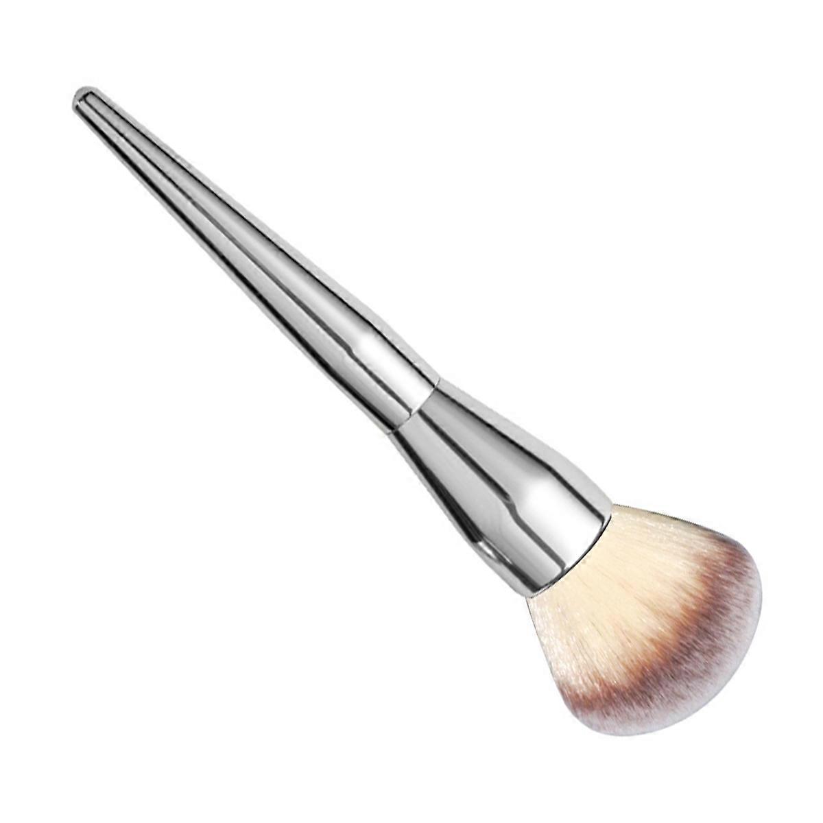 Vegan Makeup Tool, Angled Foundation Brush With High-Density Synthetic Bristles, Effortless Application For Powder, Liquid, And Cream, No-Shed
