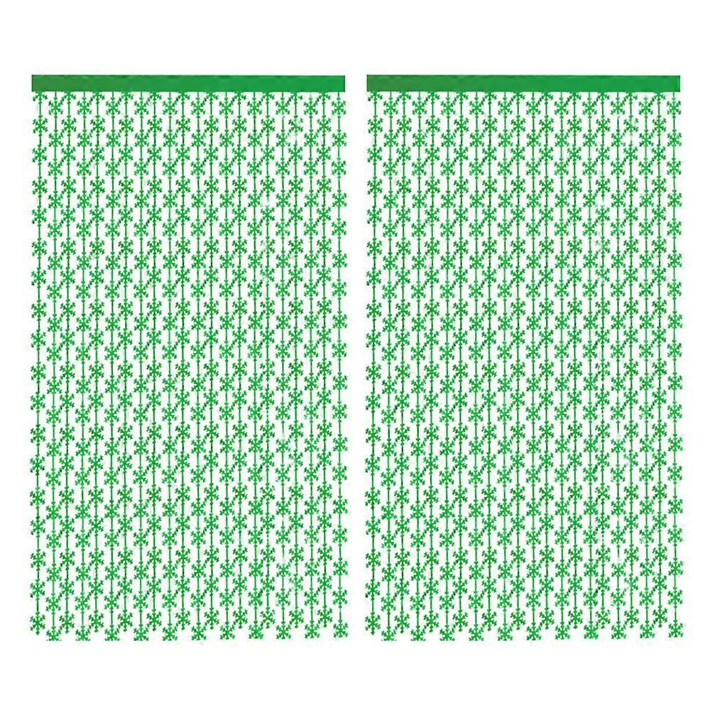 Foil Fringe Curtain, Hollow Design PET Square Curtain Decorations For Birthday Parties, Easy Assembly With Tape Backing, Reusable Photo Backdrop