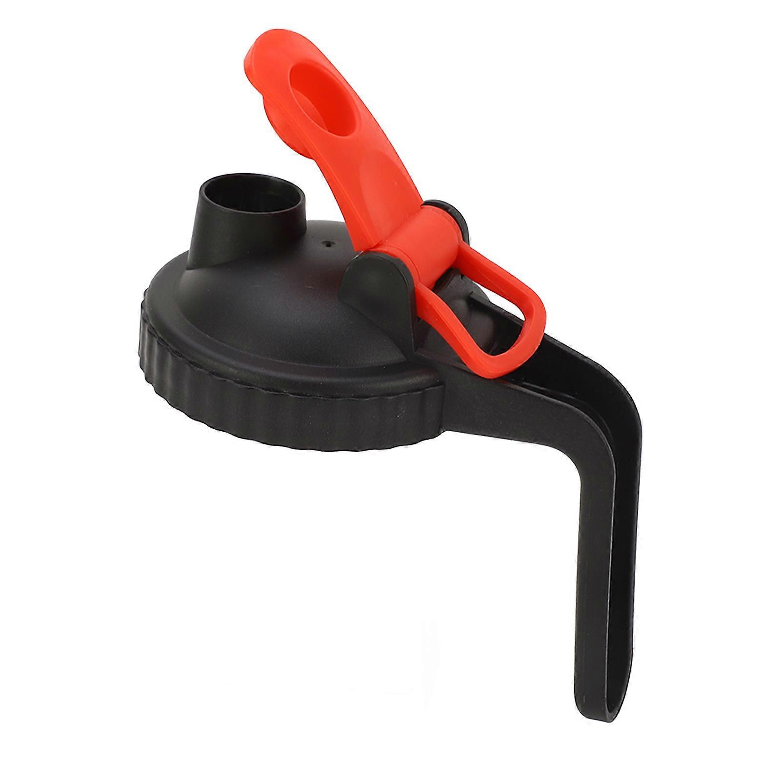 Wide Mouth Mason Jar Pour Spout Lid Leak Proof Mason Jar Flip Cap Lid with Handle