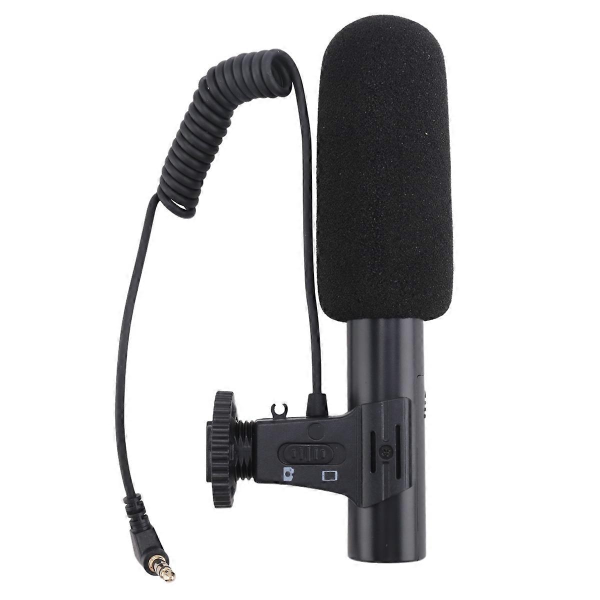 KATTO Updated 3.5mm Video Interview Mic for Mobile Phone/SLR Camera