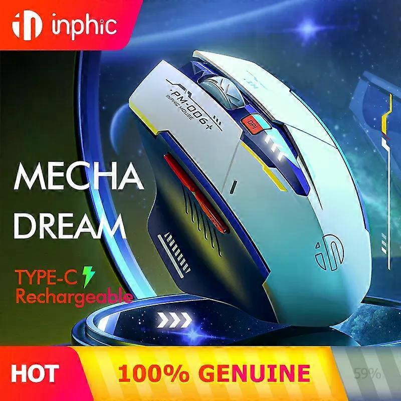 Wireless Mouse Rechargeable 700mAh Ergonomic Silent Mice USB Receiver Mecha gaming Mouse Laptop Computer Mac MacBook