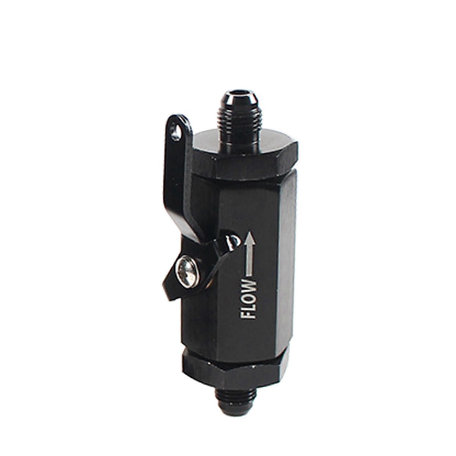 Inline Fuel Shut Off Precision Specification for Anodic OxidationValve with Cable Lever Cut Off for Valve AN6-AN12 Fitti