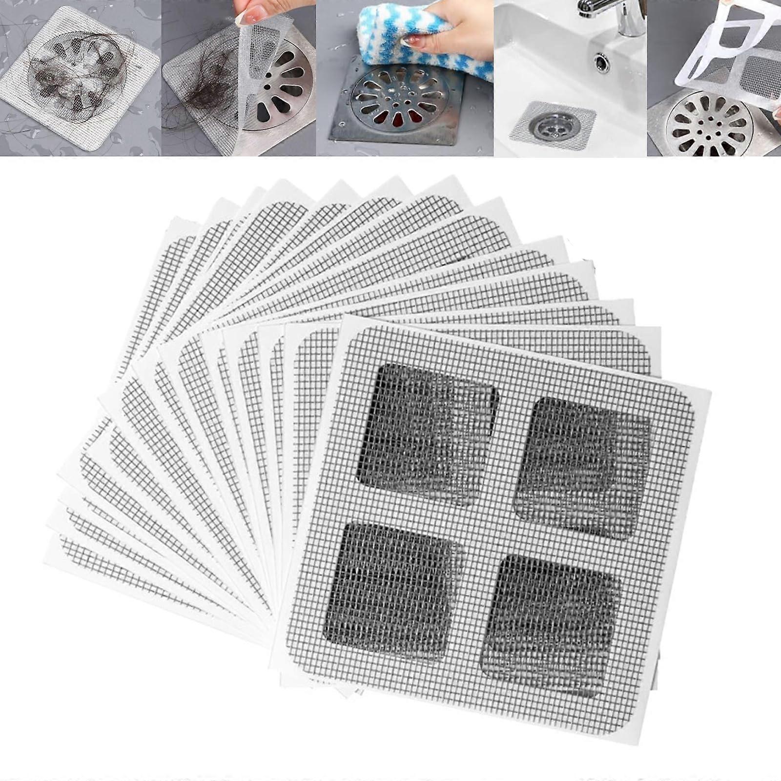 Disposable Filter Patches for Drain Shower Drain Hair Collector Floor Drain Label