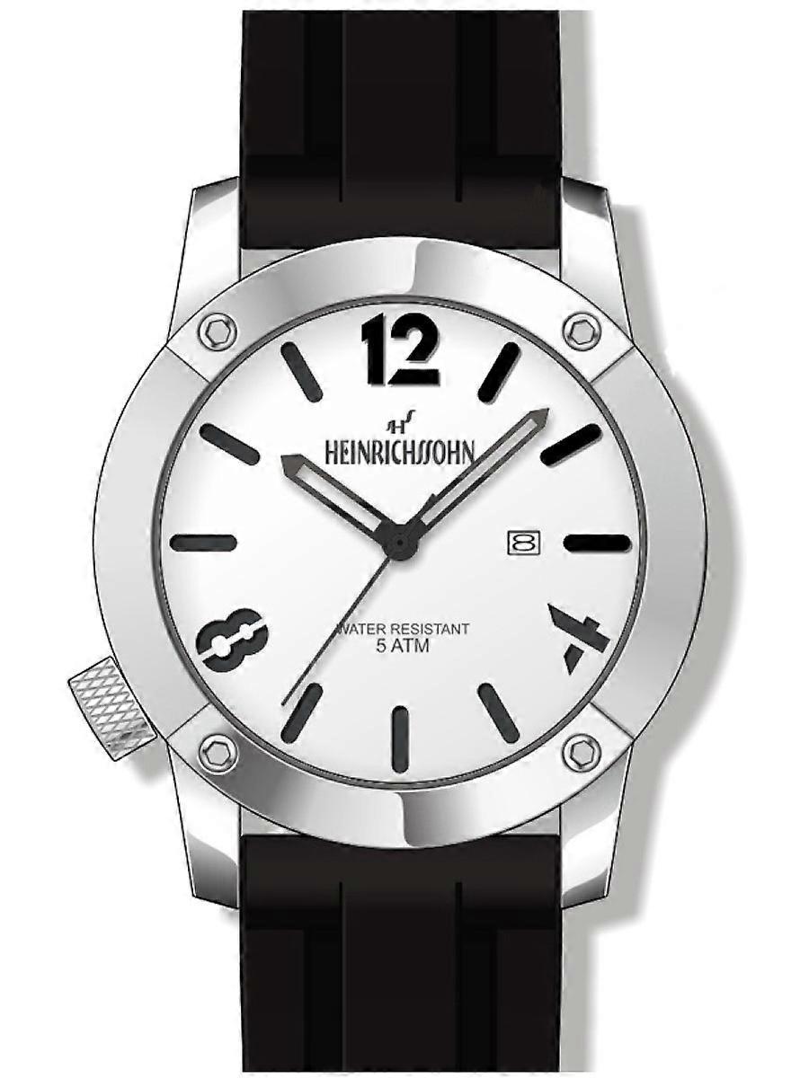 Orologio da uomo Heinrichssohn in silicone nero HS1014A