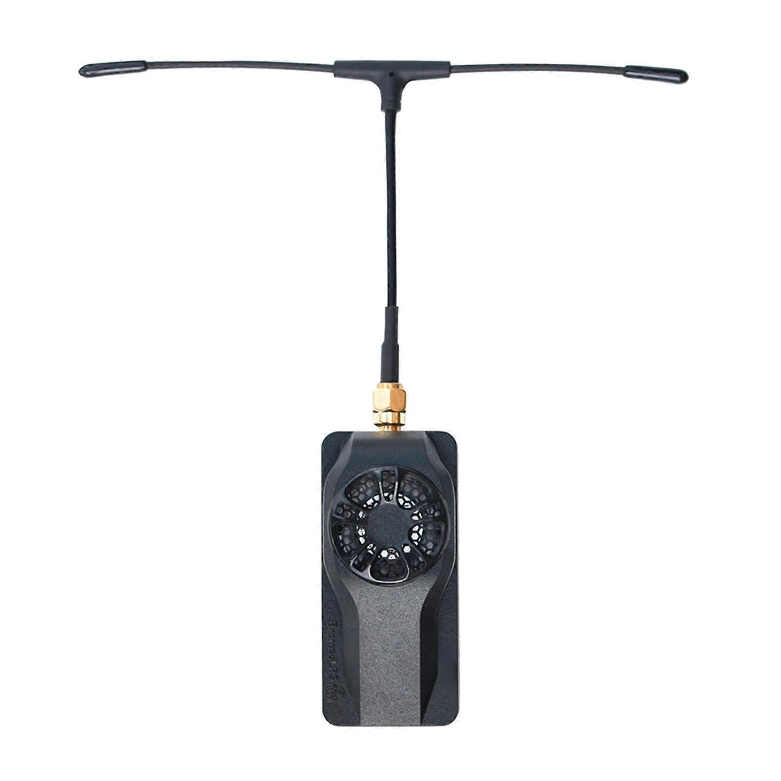 For Aeris Link Long Ranged 2.4G 915MHz ExpressLRS ELRS/TX Module Enhances Signal With OLED Screen Cooling Fan