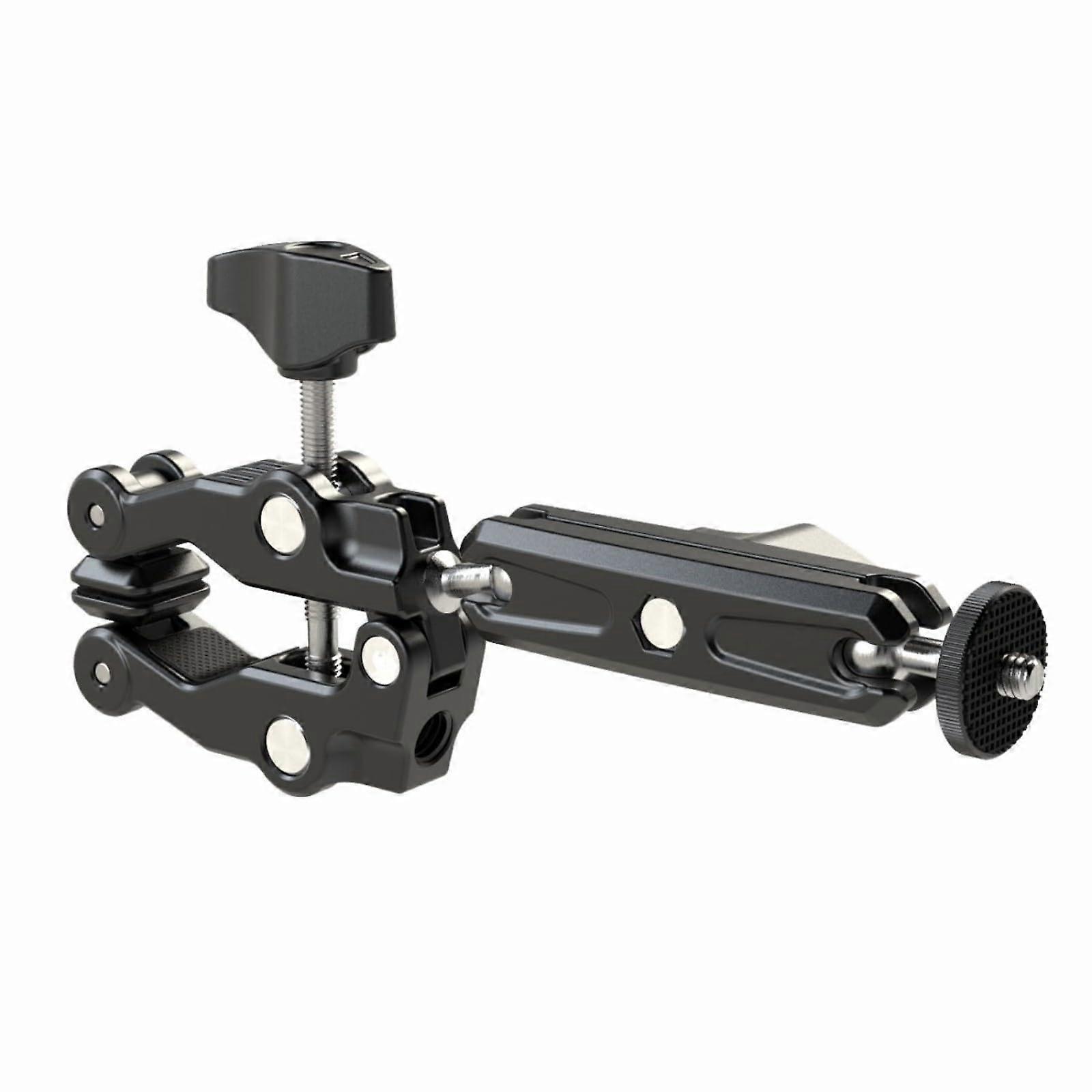 Multifunctional Strong Clip Camera Photography Clamp 1/4 Fill Light Mounting Clamp Double Ball Head