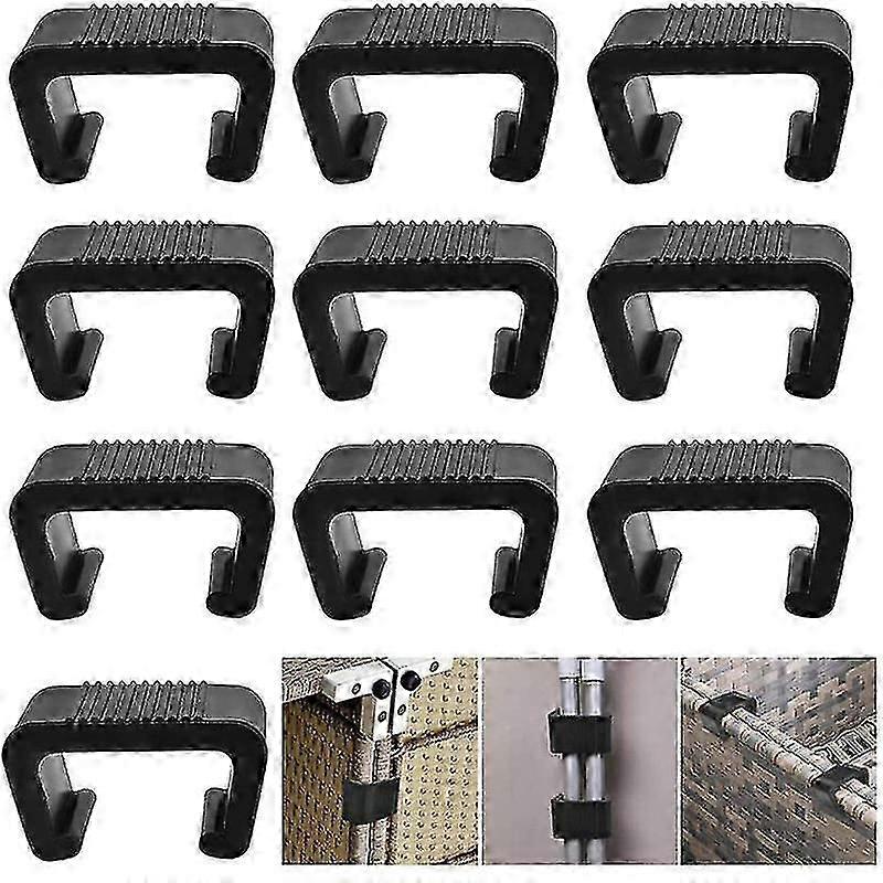 8pcs屋外ホームパティオウィッカー家具アライメントソファ籐椅子ソファファスナークリップセクションコネクタ装飾工芸品