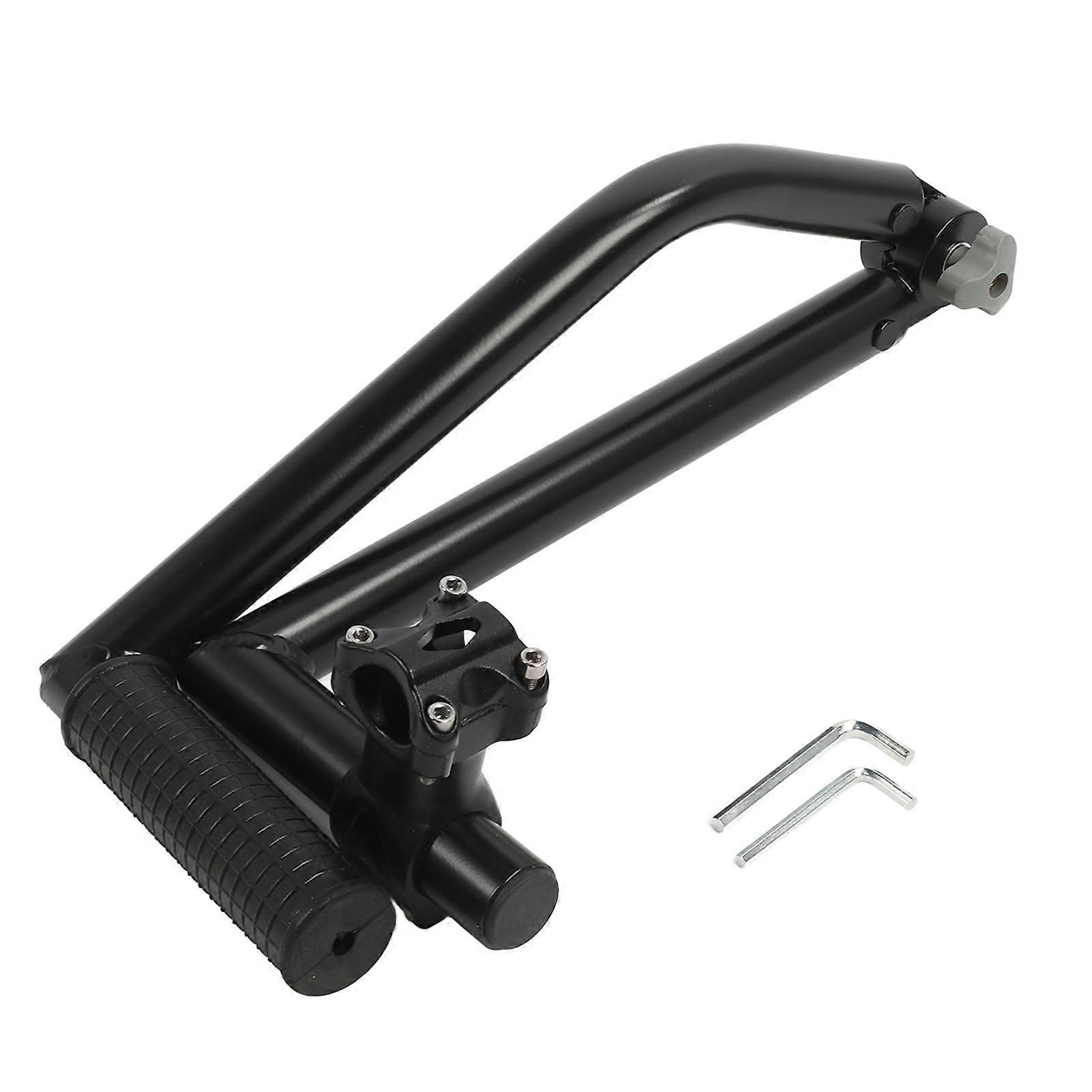 Adjustable String Ergonomic Grip with Bracket Clamp Trimmer Handle Extension for Lawn Care Landscape Yard Trimming Edging