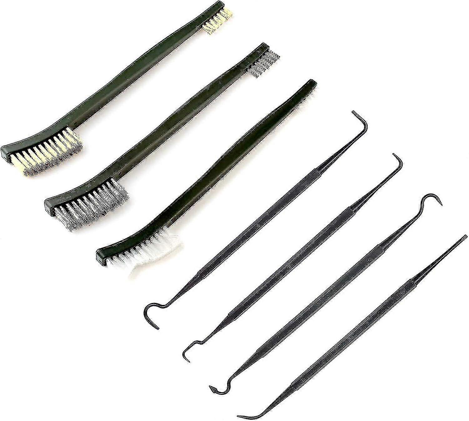 7pcs Mini Wire Brushes Set for Cleaning Welding