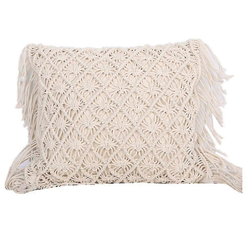 Cush Covers Linen Macrame Woven Thread Covers Ometry Bohemia Ca