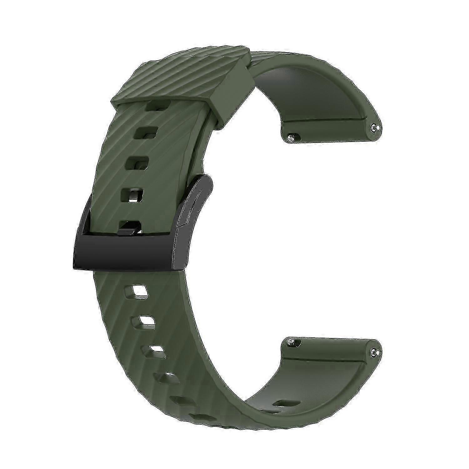 For Suunto 7 Solid Color Silicone Watchband