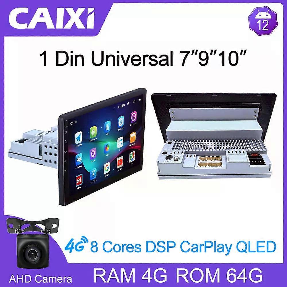 CAIXI 7'' 9'' 10'' 8Core Android 1Din Car Multimedia CarPlay Universal Navigation GPS 1 DIN Headunit Auto Radio Audio Stereo dvd