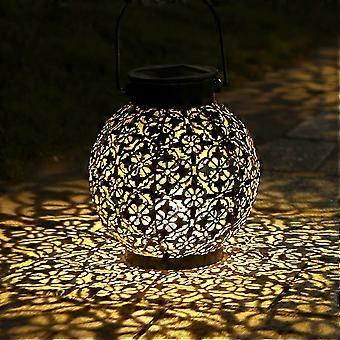 Lanterna solare, lampada a lanterna esterna a led, impermeabile IP44, wireless wireless per giardino Patio Cortile all'aperto [classe energetica A +]