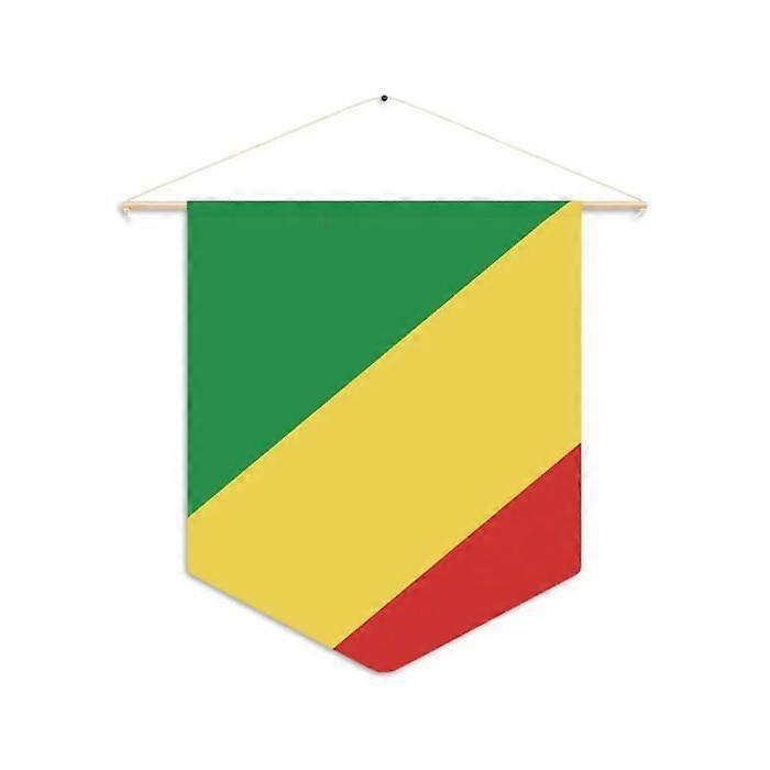 Flag - Republic of Congo - 30 x 45 cm - Polyester - Double-sided print - Accessories included