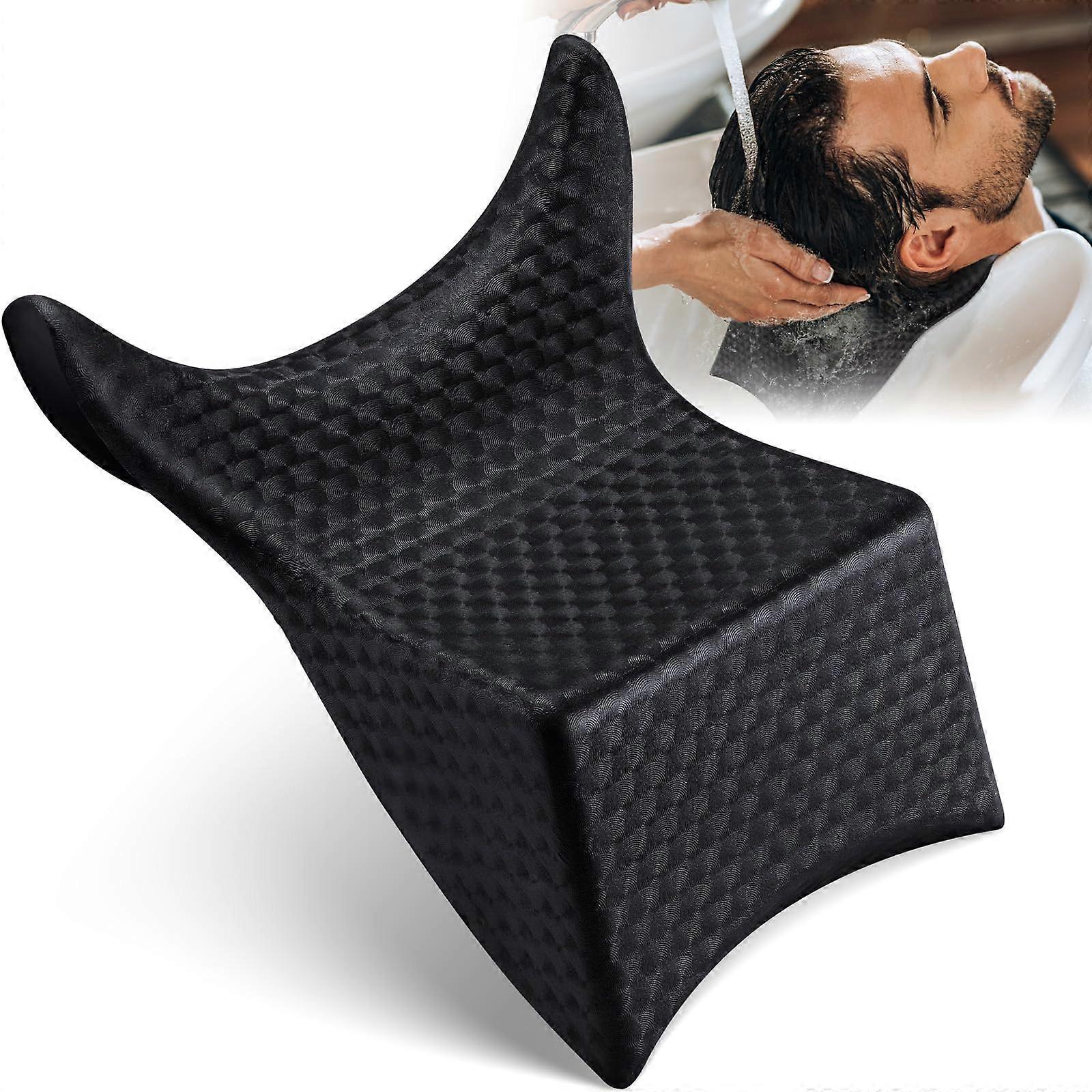 Shampoo Bowl Neck Cushion Gel Pillow for Hair Salon Spa, Soft Rubber Neck Rest for Hair Washing Sink Support