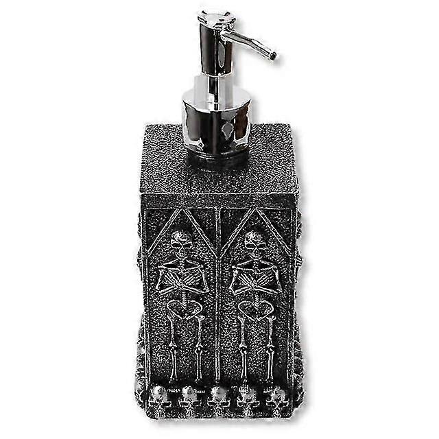 Schedelvormige hervulbare zeepdispenser