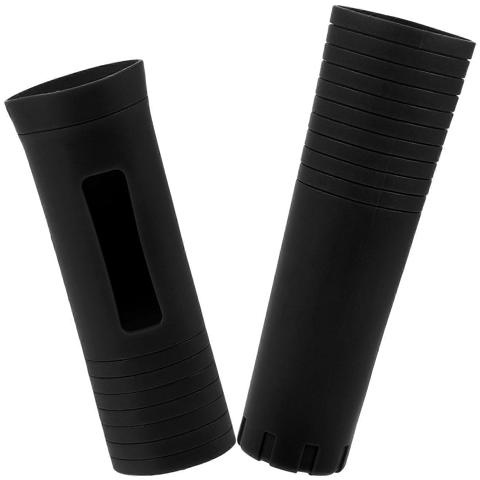 It sounds like you're referencing a product listing for **2pcs Silicone Microphone Handle Sleeves**. These are accessories designed to improve the