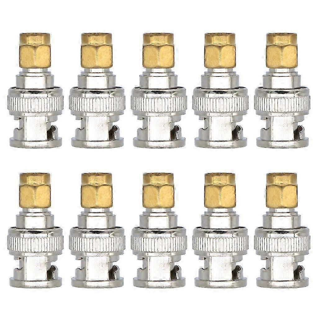 Antenna Connector SMA Male to BNC Male Adapter Converter for Radio Enthusiasts