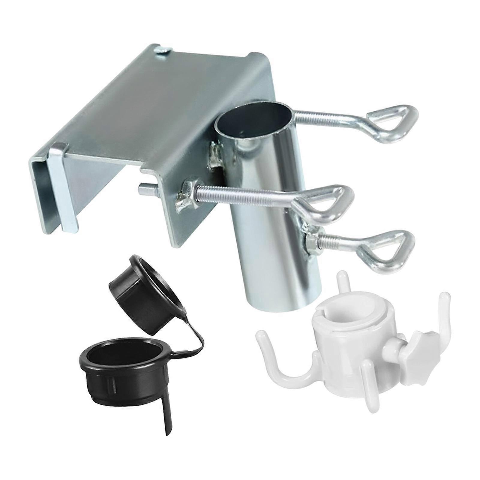 Deck Umbrella Stand Clamp Mount Adjustable Max Clampable Width 4.5cm Balcony