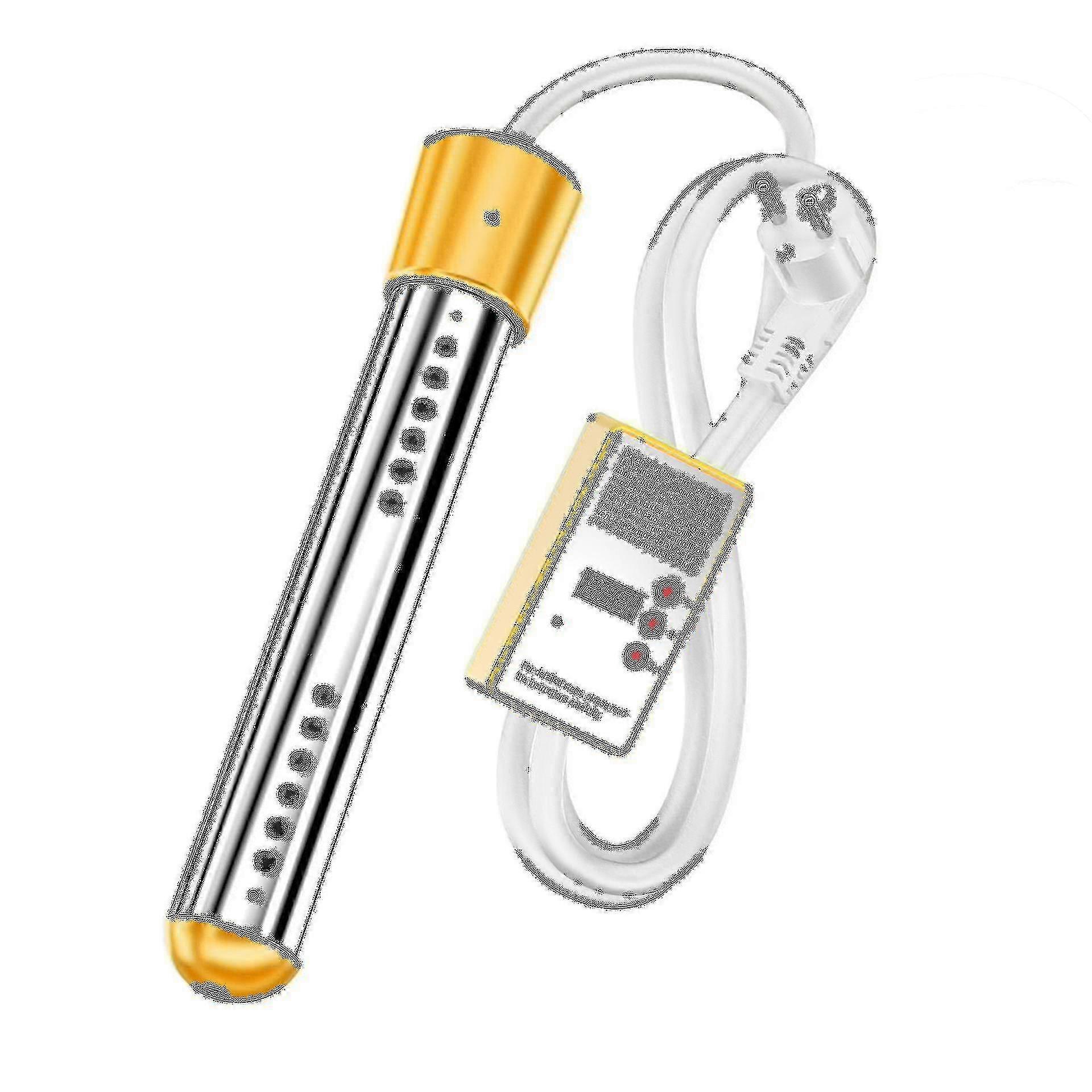 Riscaldatore elettrico sommergibile da 3000 W con timer intelligente - Walkbee EU2000W giallo