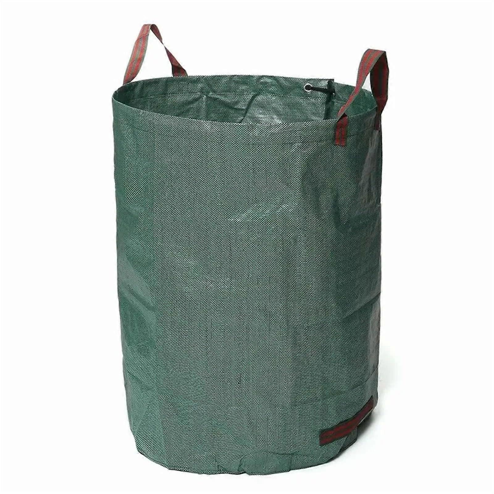 High-Performance Garden Waste Bag 120L/300L/500L, Durable Reusable Waterproof PP, Ideal for Leaves, Weeds, Grass Storage