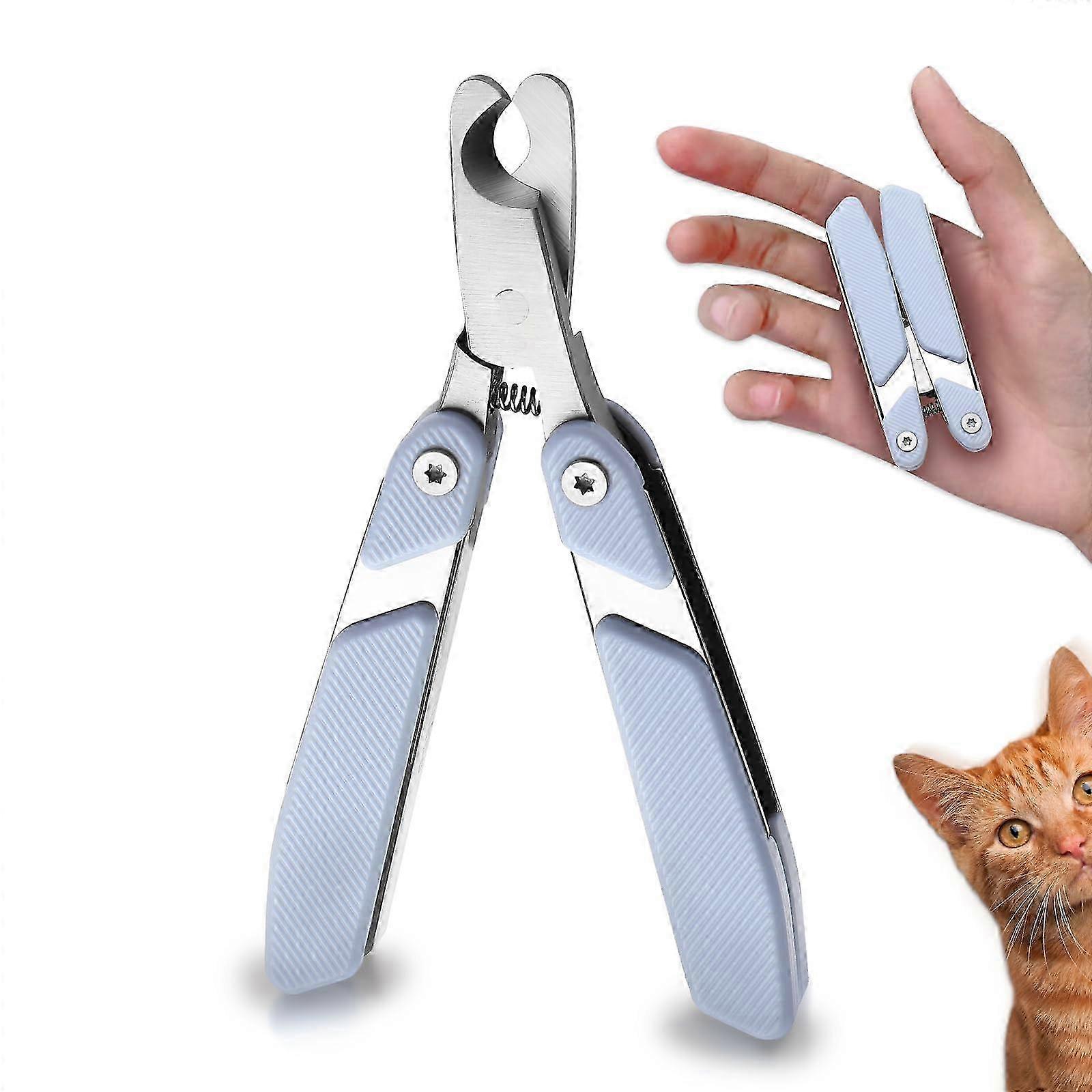 Stainless Steel Foldable Cat & Rabbit Nail Clipper