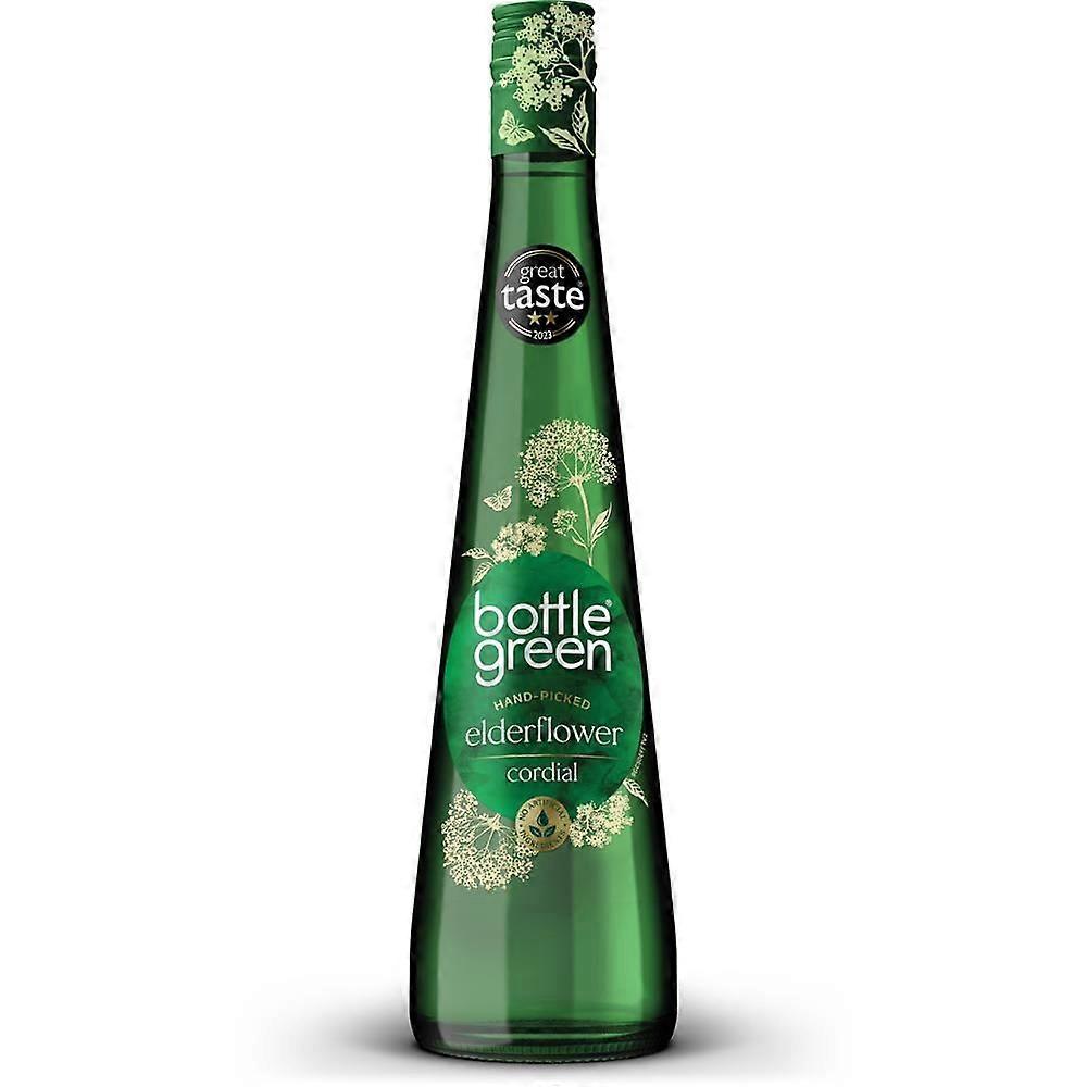 Μπουκάλι Πράσινο Elderflower Cordial 500ml