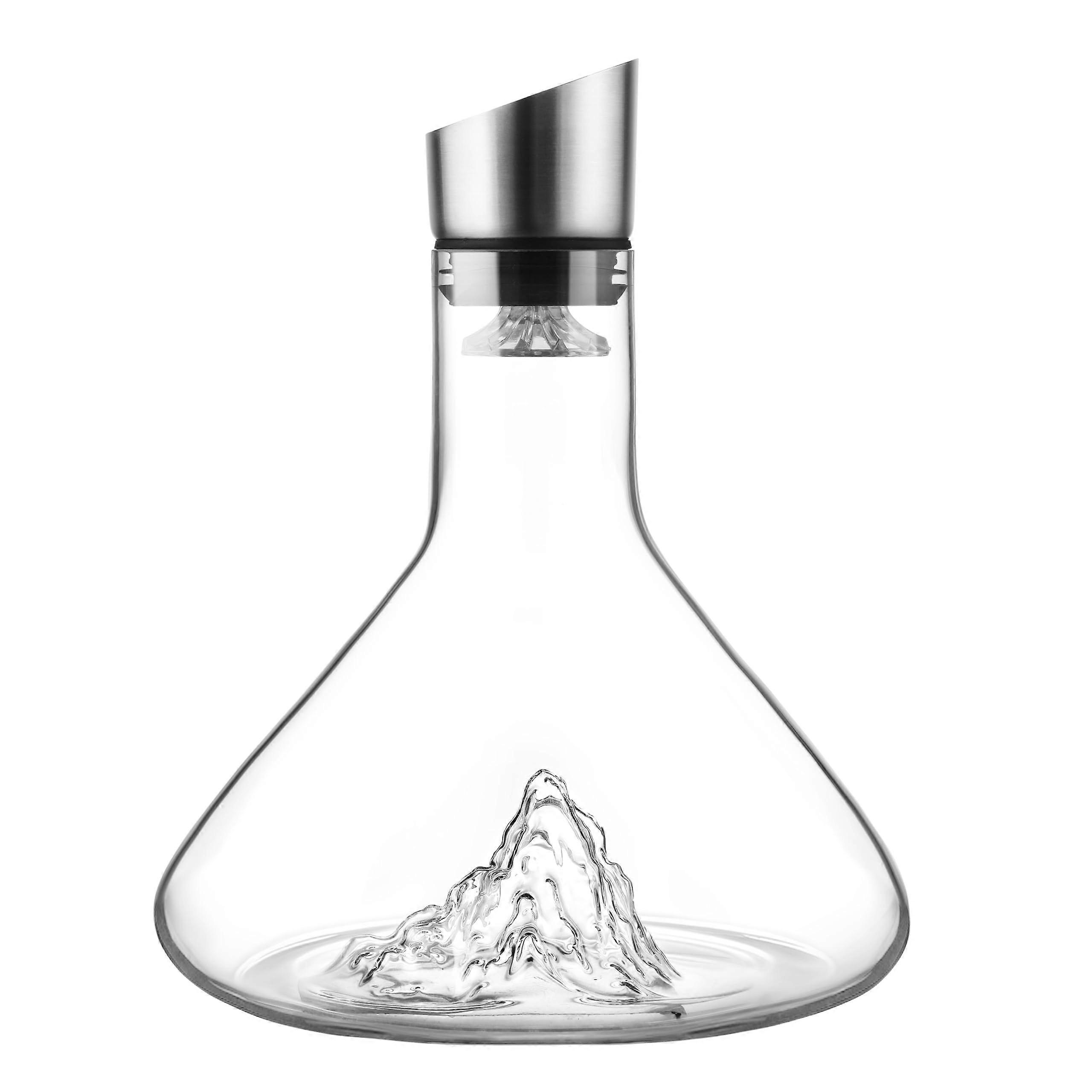 Rotweinkaraffe, Rotwein, Gründer des Dekanters mit eingebauter Belüftung, 1200ml Filter