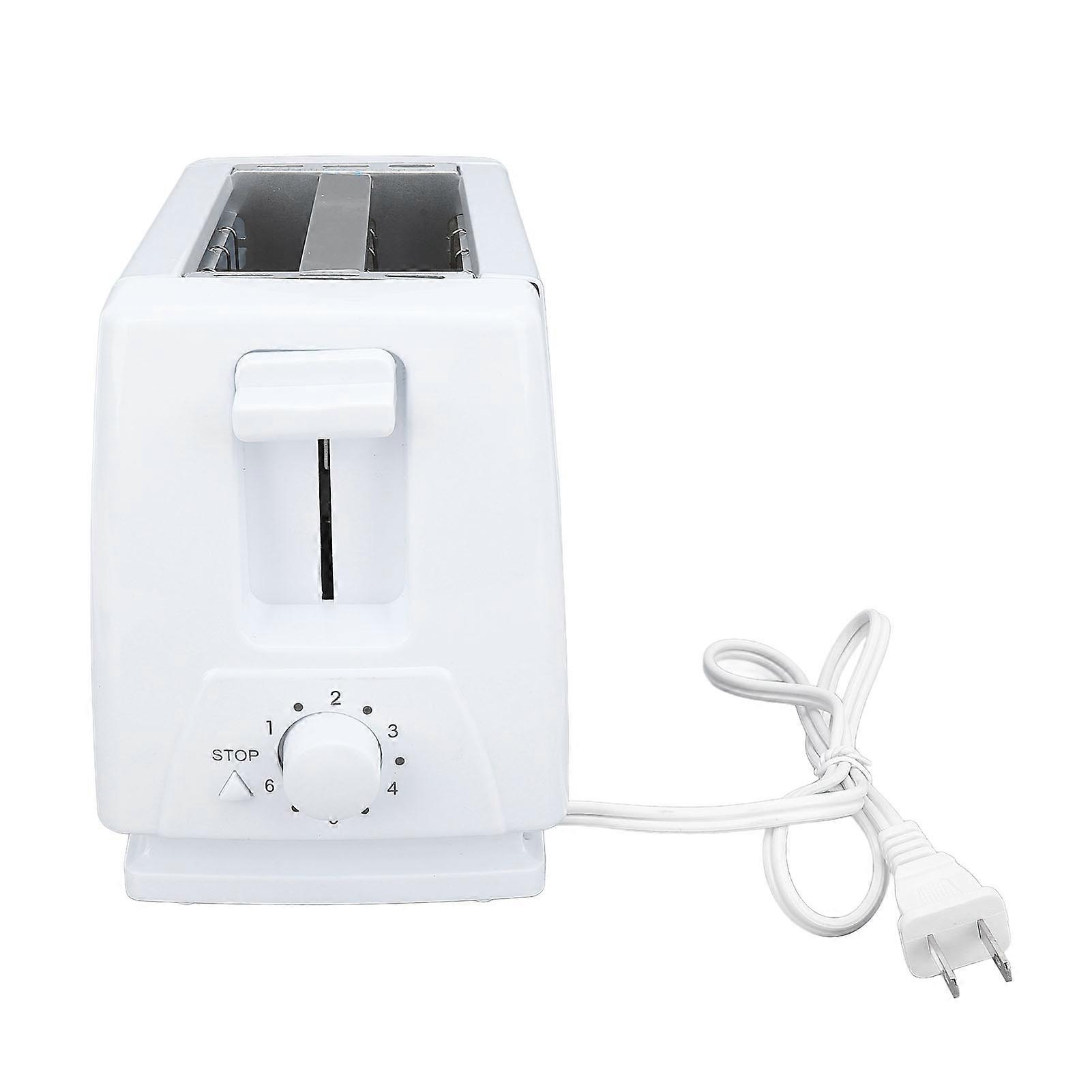 2 Slice Toaster, Removable Crumb Tray, Extra Wide Slots, 6 Toast Tone Settings, Stainless Steel Toaster for Bagel Bread, 110V US Plug