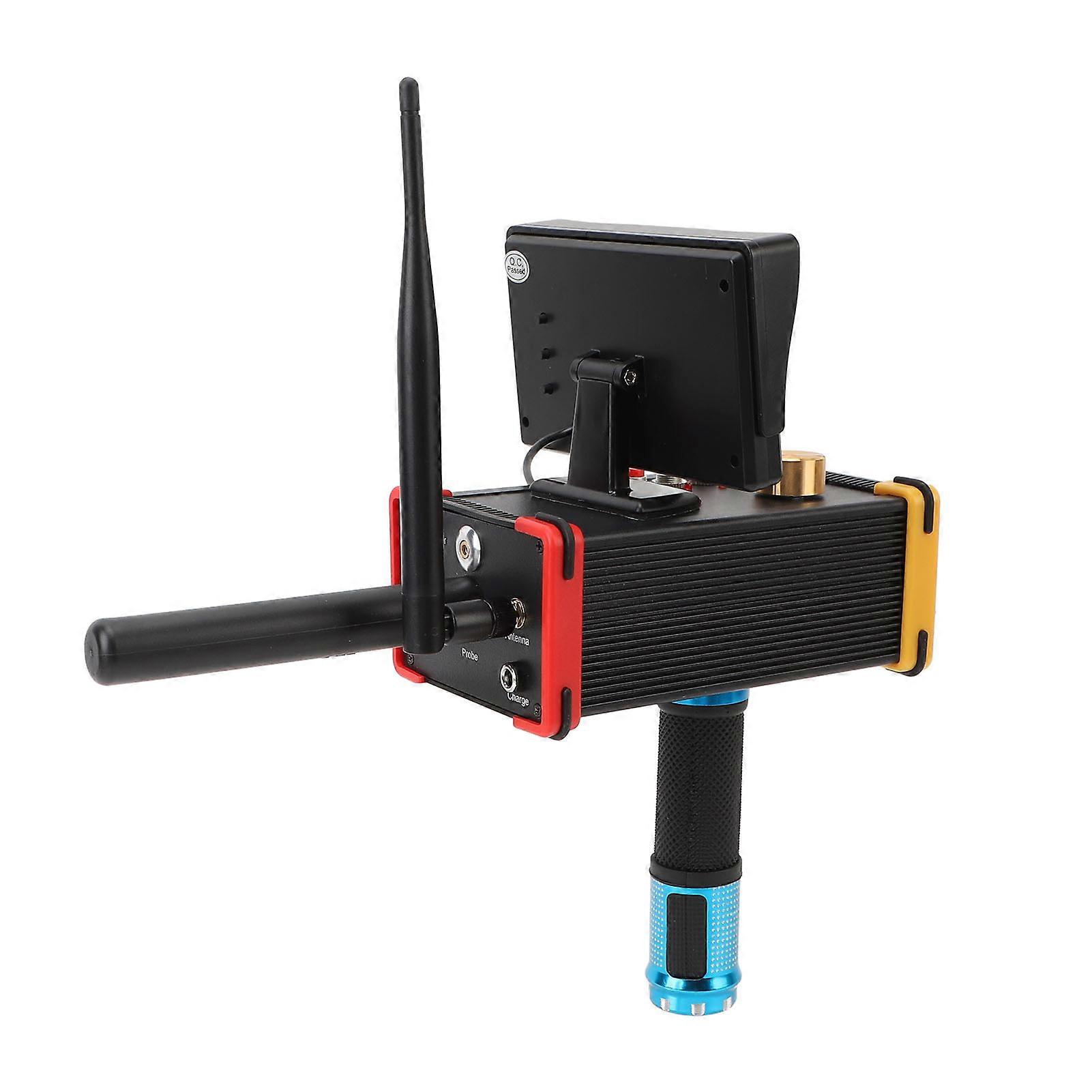 带显示屏的地下寻宝器 15m 深度 1000 米范围金属探测器金银铜宝石欧盟插头 100-240V