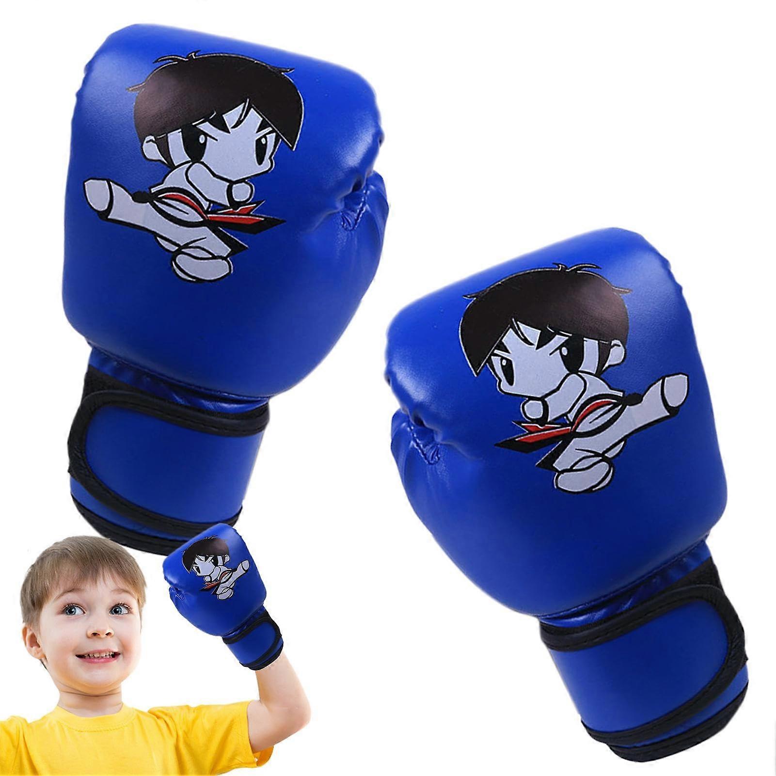 Boxhandschuhe für Kinder – Cartoon-Leder Kinder-Boxhandschuhe in einzigartigen Designs für Training zu Hause und im Fitnessstudio