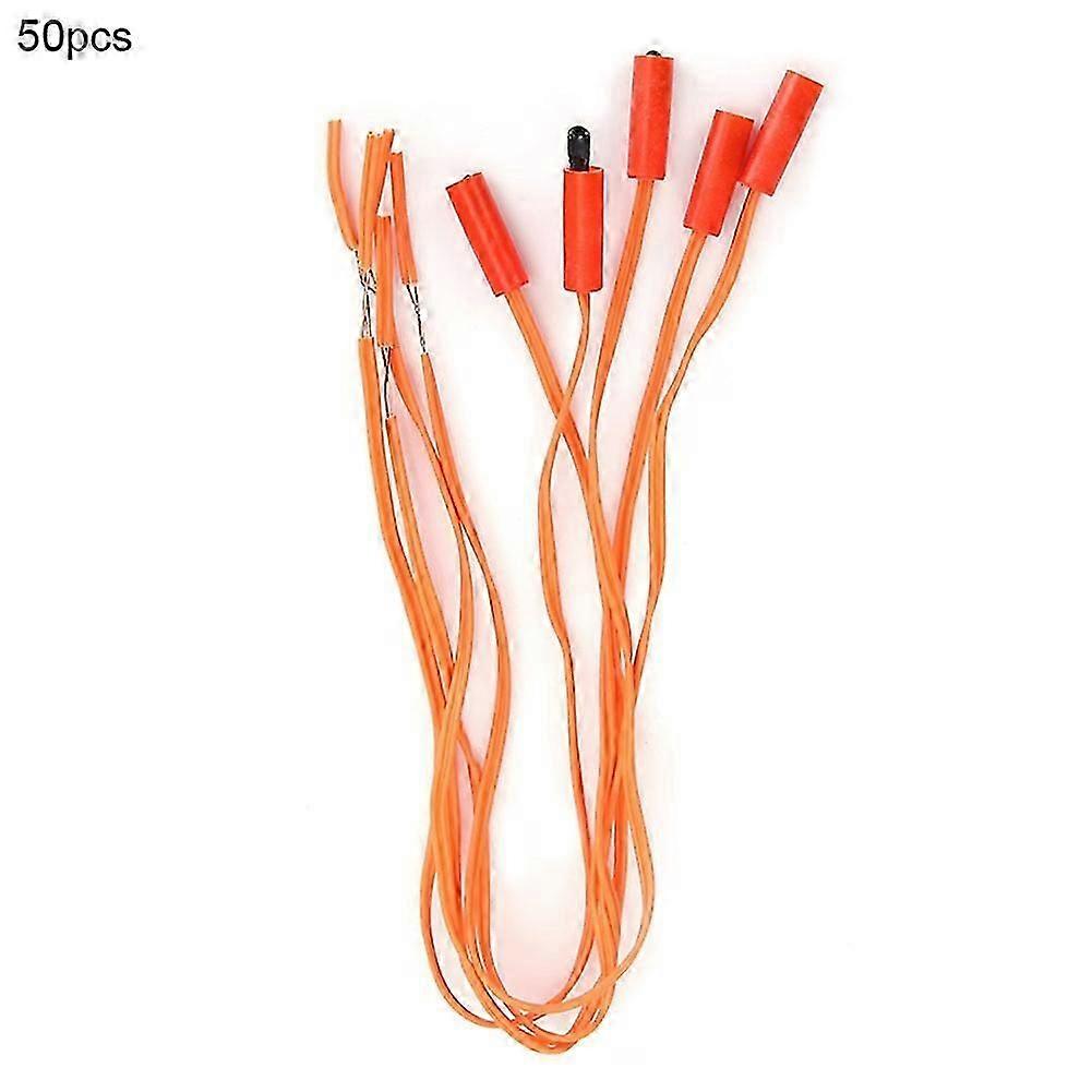 Popular 50PCS Wireless Remote Control Electronic Firework Igniter Cable (30 cm)