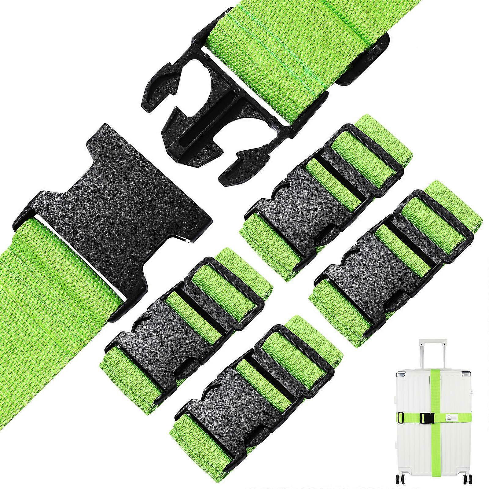 Portable Suitcase Straps for Travel Safety, Featuring Durable Construction