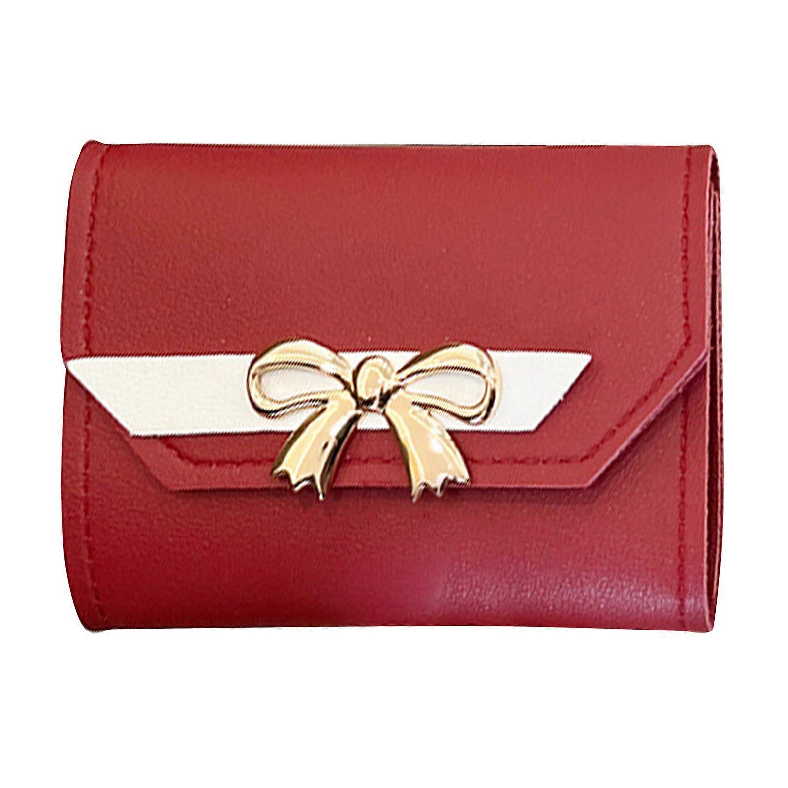 Femmes filles portefeuille mignon sac à main en cuir PU pour un usage quotidien