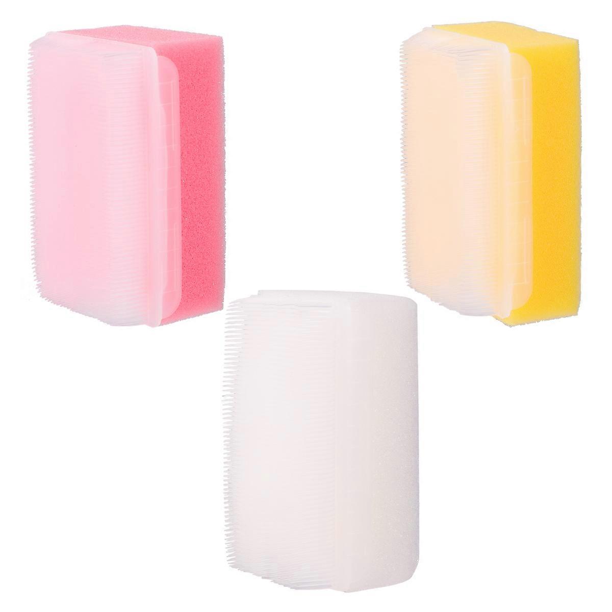 Sponge Brush For Baby Bath Quick Elderly 3Pcs