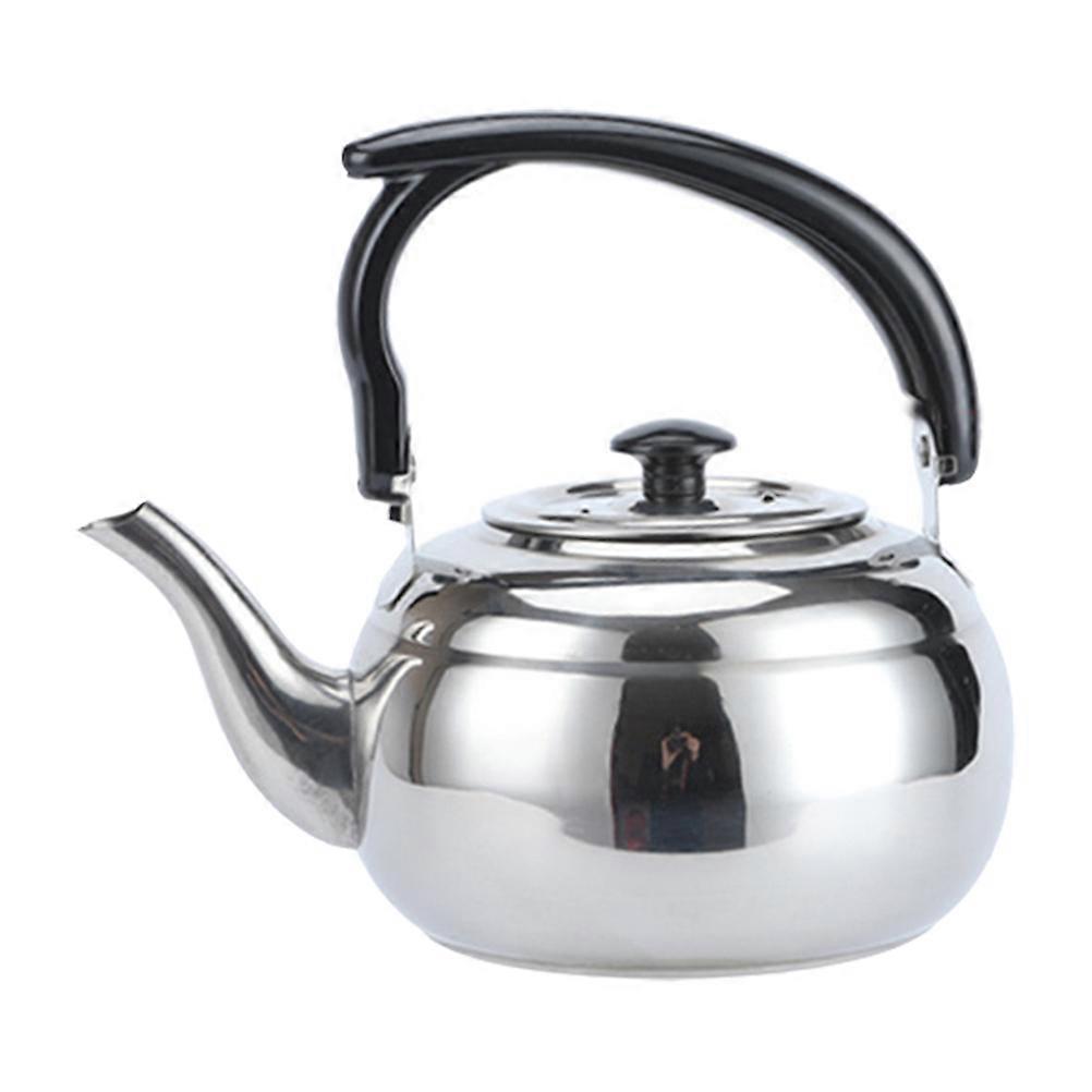 Stainless Steel Teapot Multi-Function Water Kettle Tea Time Silver 20X11CM Insulation 1Set