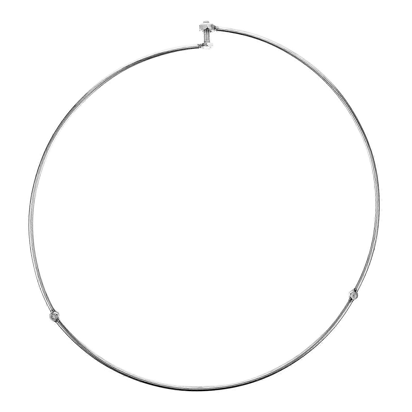 Here's a refined product description for your **Stainless Steel Fishing Net Ring Foldable Durable Crab Net Tackle**:
### **Stainless Steel