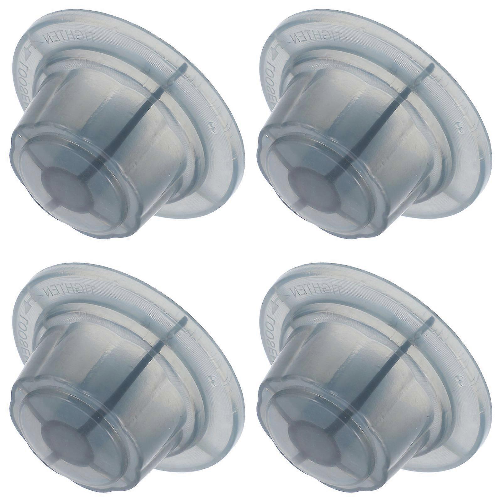 Plastic Nut Cover for Fan Replacement Part for Office Use 4Pcs