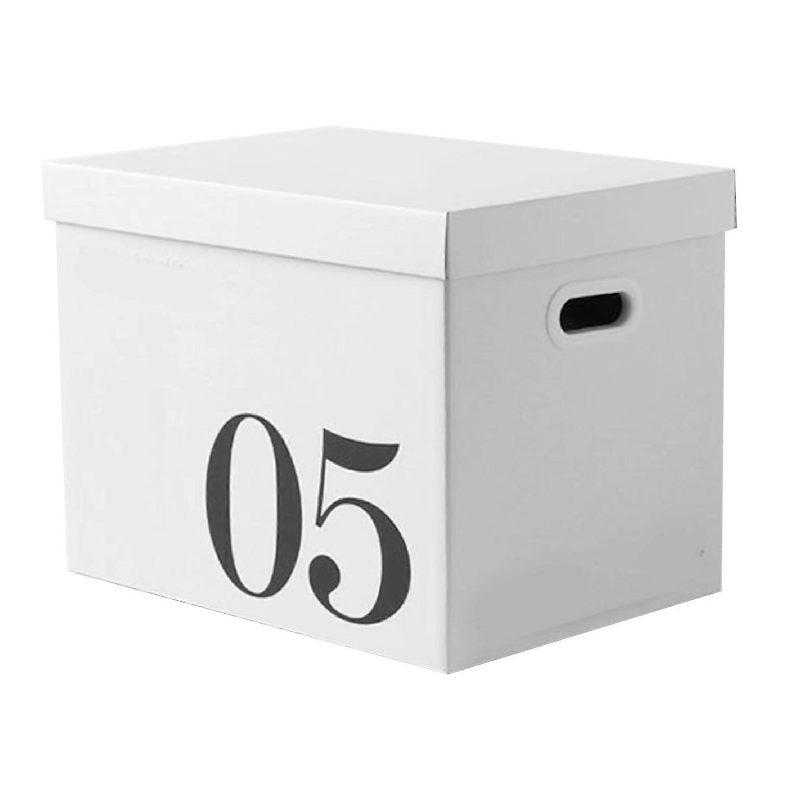 Cardboard Storage Box,,, Storage Box, Corrugated Cardboard Moving Box, Multifunctional Box for Dormitory (5) Ref: 7465