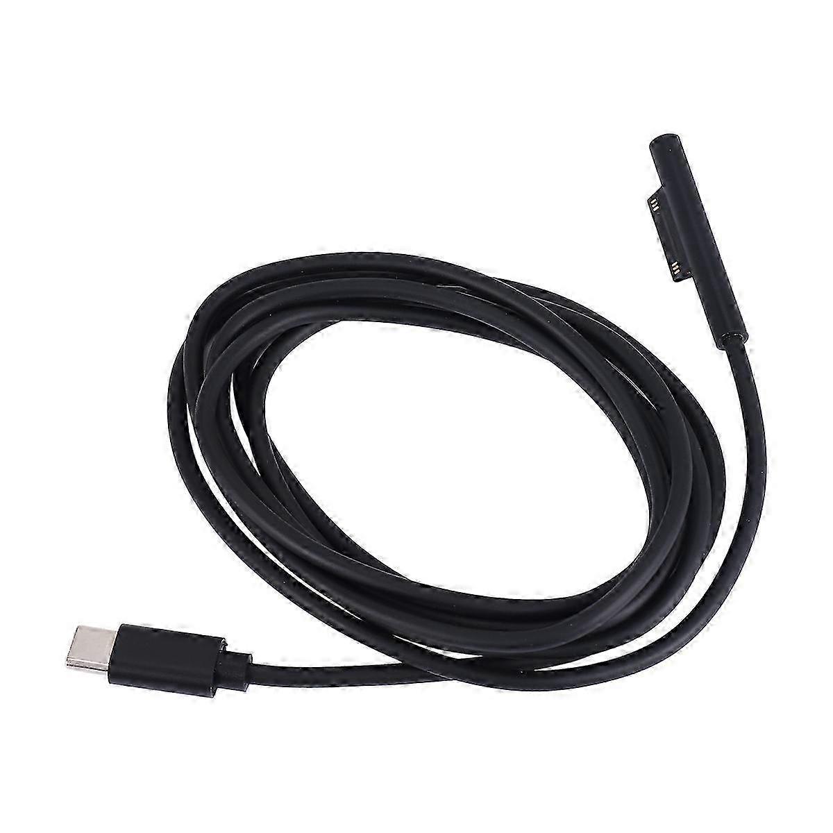 USB-C Charging Cable Compatible with Surface Pro 3-7 & Surface Go, Fast Charger Cord