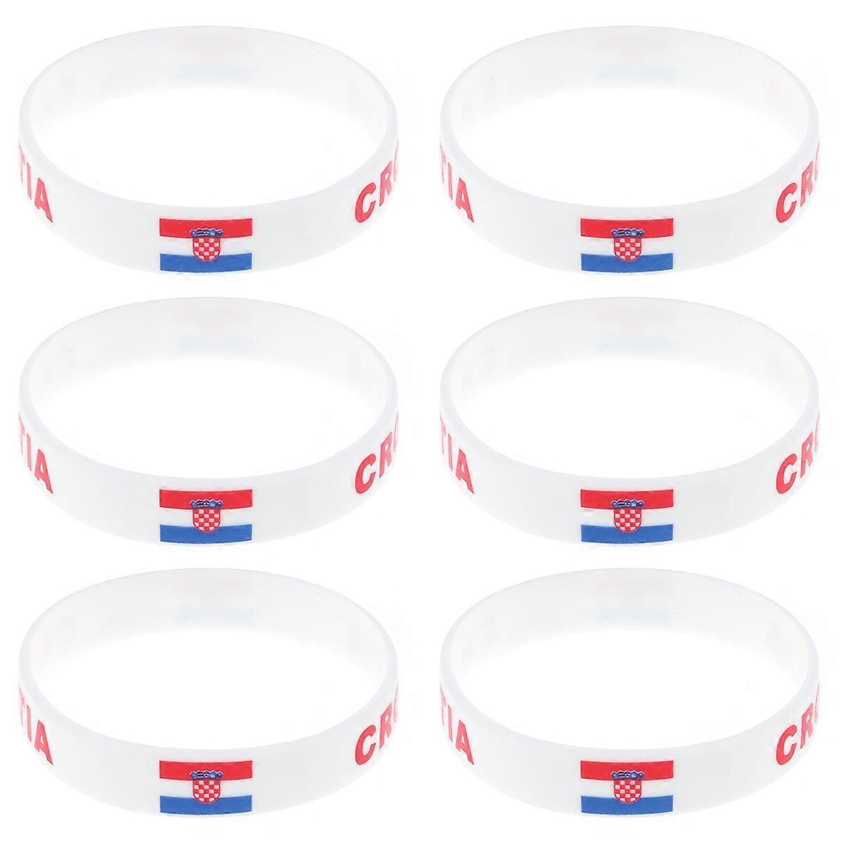 Pulsera campestre, 6 unidades, ajuste cómodo, para decorar