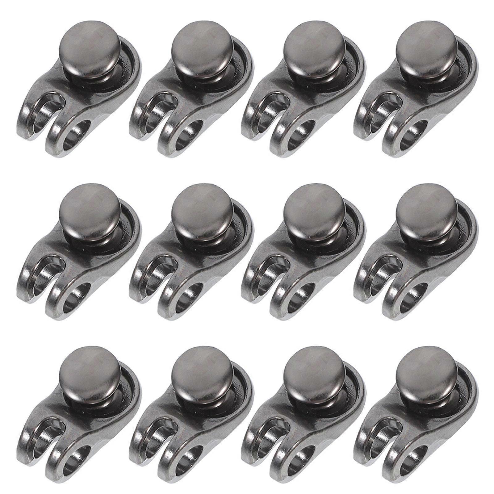 Boot Eyelet Repair Kit Alloy Buckles for Outdoor Activities and Diy Projects 0.80X0.80X0.40cm Size 20Sets