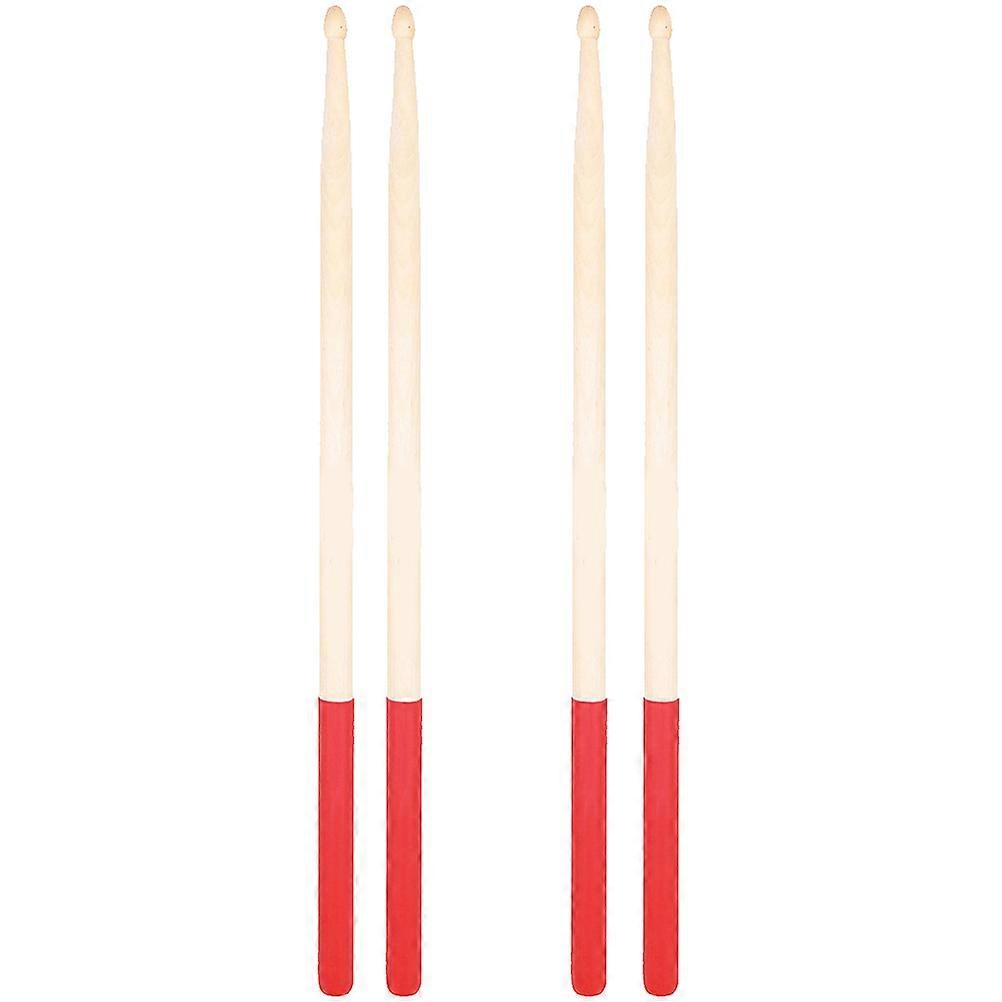Drumsticks For Drummer Practice Drum Instruments Maple Wood 5A Design 2Pairs