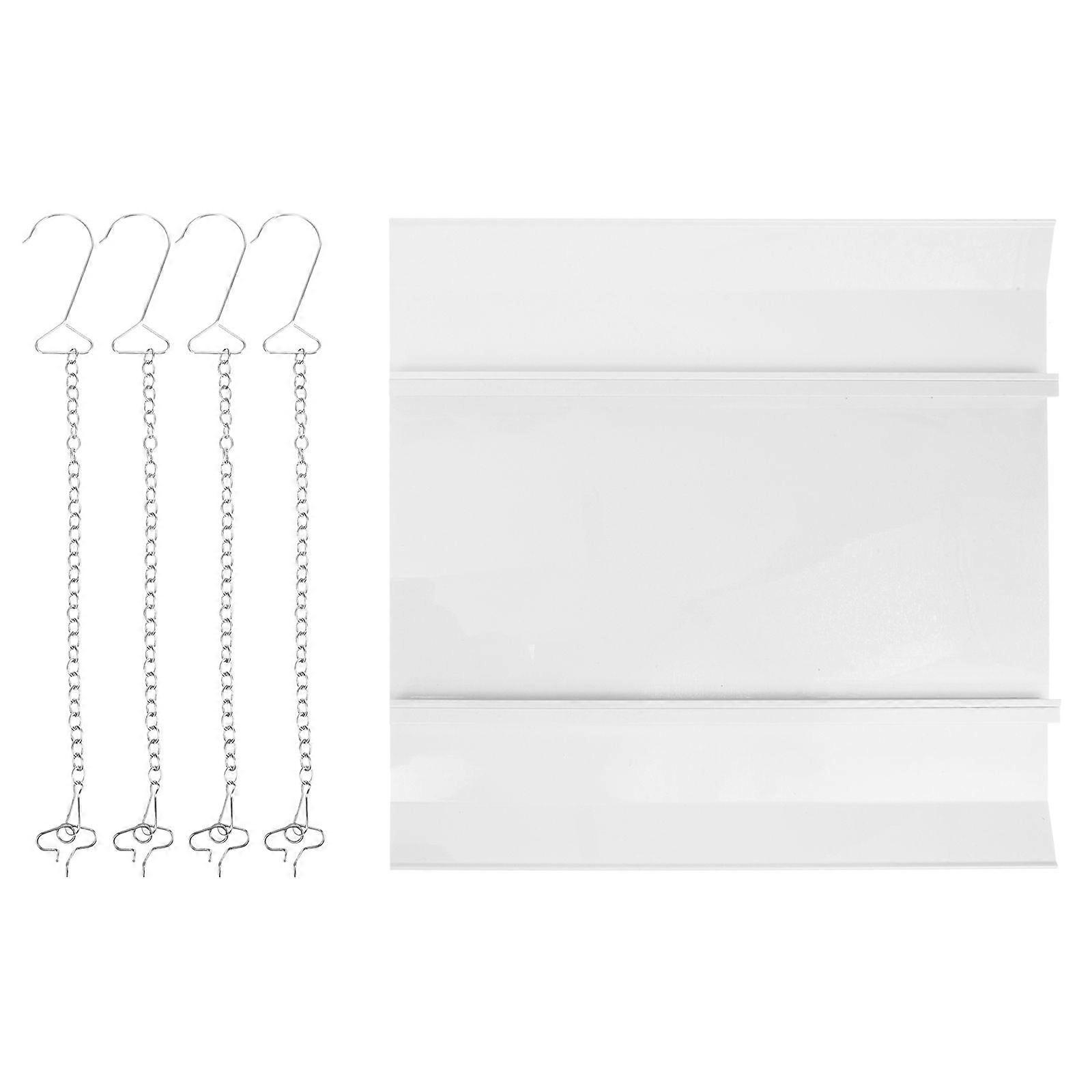 1 Set of Air Shield Convenient Conditioner Baffle Sturdy Conditioner Shield Central Air Conditioner Supply