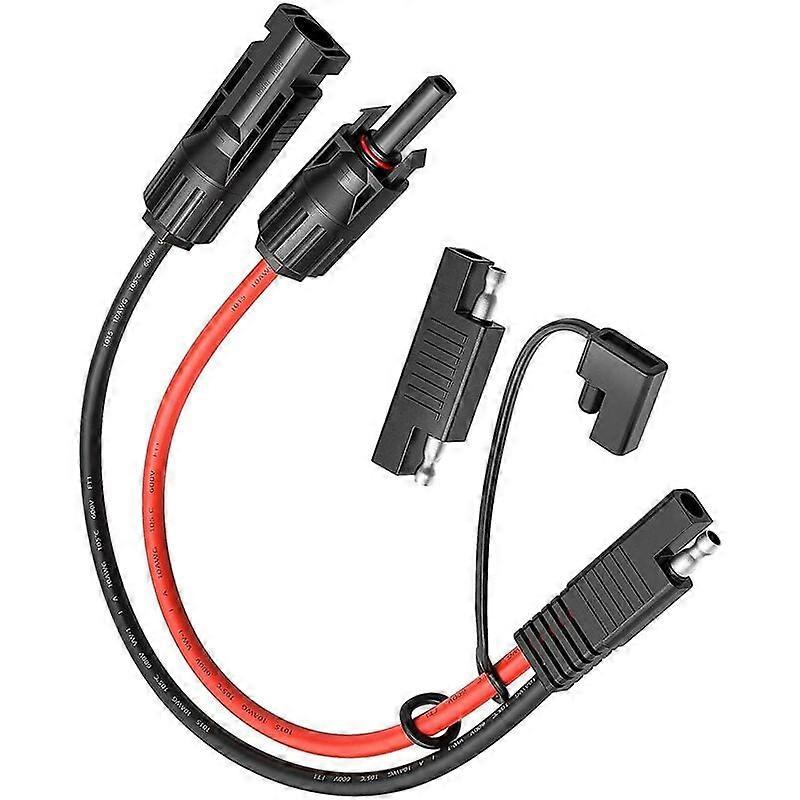 MC4 to SAE Adapter for Solar Panel to 10 AWG SAE Adapter - 50 cm Rv Solar Panel Battery Charging Kit